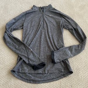 Nike Running Athletic Long Sleeve Quarter zip Top